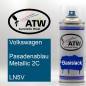 Preview: Volkswagen, Pasadenablau Metallic 2C, LN5V: 400ml Sprühdose, von ATW Autoteile West.